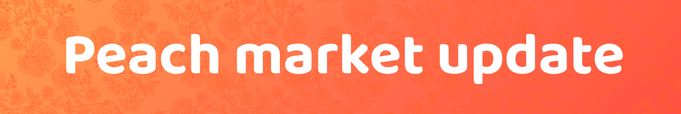 Peach market update